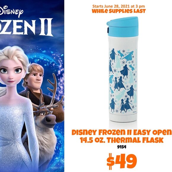 Disney Tupperware Thermal Flask - Picture 1 of 2